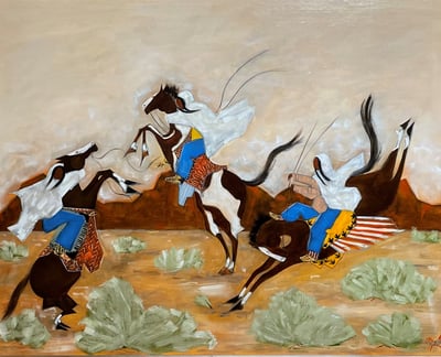 Cold Morning in the High Desert by Chloé Marie