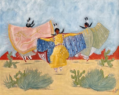 Dancing with the Wind by Chloé Marie