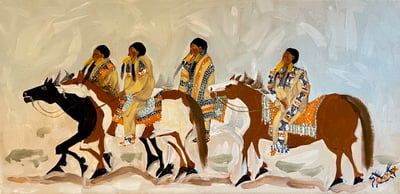 Scouting Around the Plains by Chloé Marie