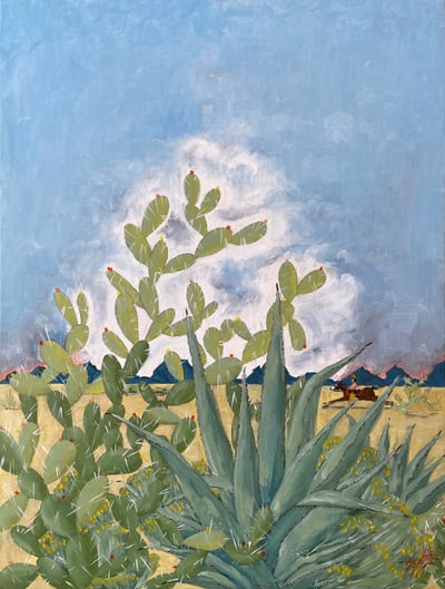 Voyage Through the Brush by Chloé Marie