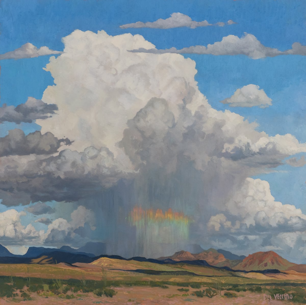 Where the Rainbow Waits for Rain by Katelyn Betsill Del Vecchio