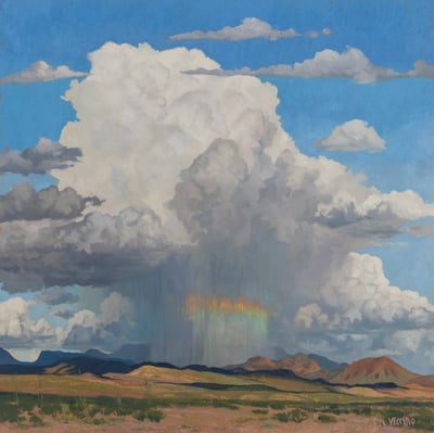 Where the Rainbow Waits for Rain by Katelyn Betsill Del Vecchio