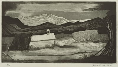 Early Mountain Snows by Doel Reed