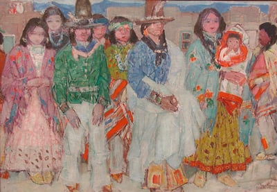 The Apaches by Leon Gaspard 