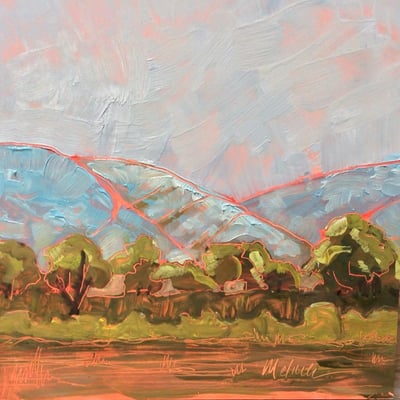 Across the Valley by Melwell Romancito