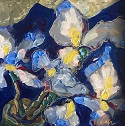Wild Irises by Melwell Romancito
