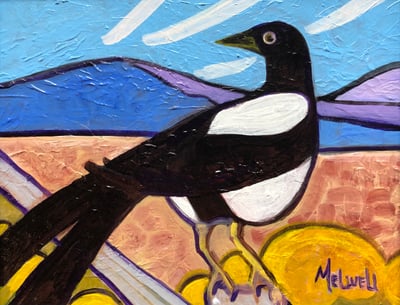 Magpie by Melwell Romancito