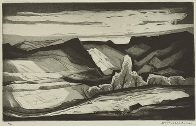 Santa Barbara Canyon by Doel Reed