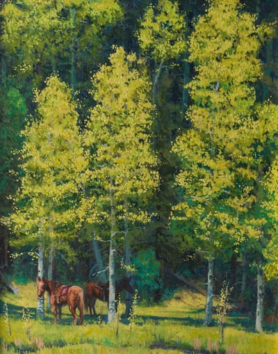 Spring Greens by Katelyn Betsill Del Vecchio