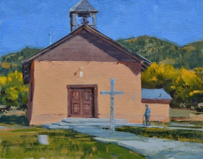 San Antonio Church by Spike Ress