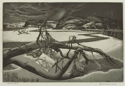 Storm over the Cimarron by Doel Reed