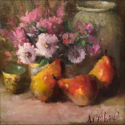 Summer Pears by Mary Dolph Wood