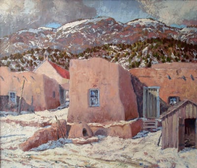 Winter in San Antonito by Carl Von Hassler
