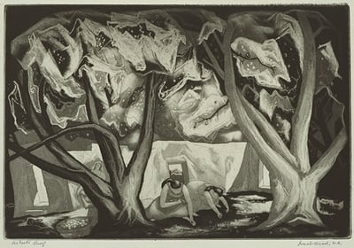 Women Gathering by Doel Reed